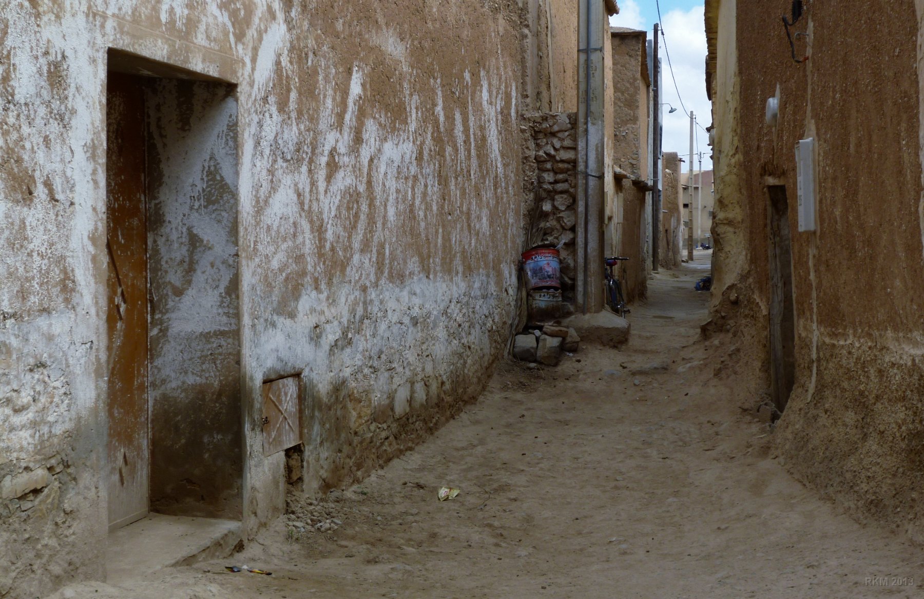 Oasis de Tiout, ruelle